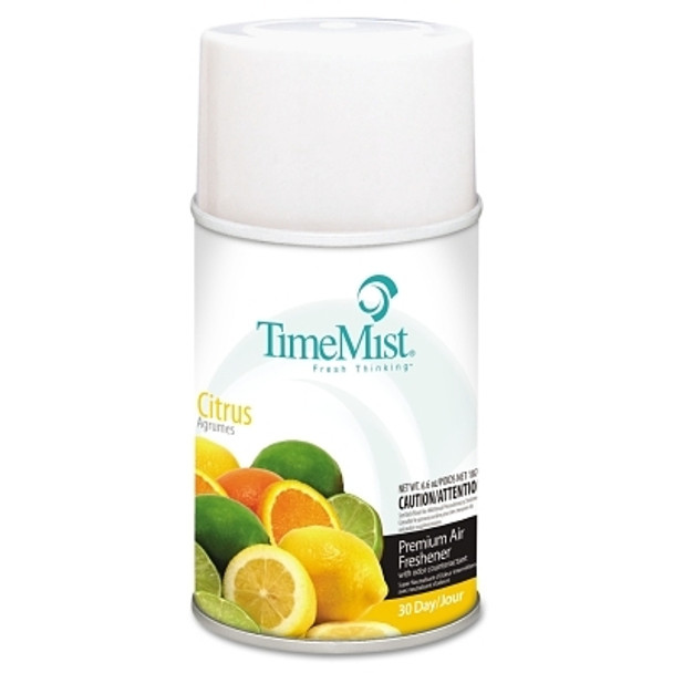 TimeMist Metered Aerosol Fragrance Dispenser Refill, Citrus, 6.6 oz, (12 EA / CT)