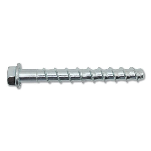 Powers by DeWalt Screw-Bolt+ High-Performance Screw Anchor, 1/4 in x 1-1/4 in, Zinc Plated (100 EA / BX)