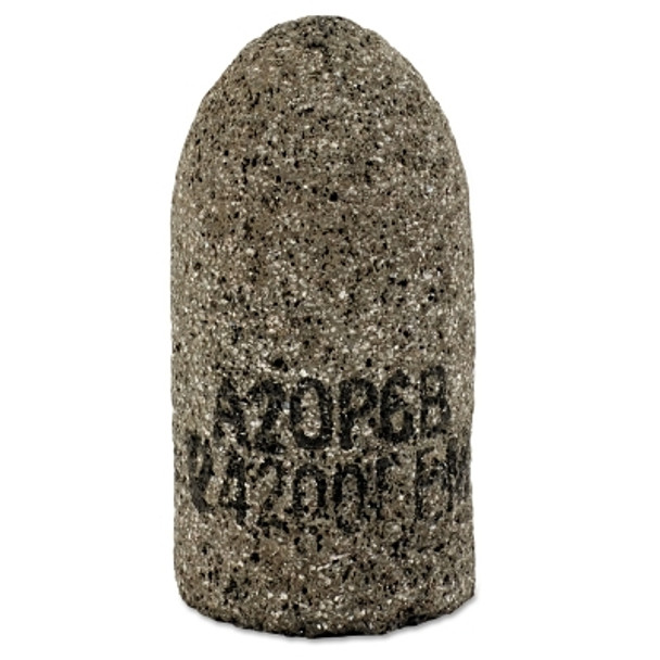 B-Line Abrasives Cone, 1-1/2 in dia, 3 in Thick, 3/8 in-24 Arbor, 24 Grit, Alum Oxide, T16 (1 EA / EA)
