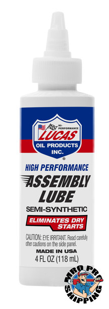 Lucas Oil Assembly Lube, 4 fl oz. (12 BTL / CS)