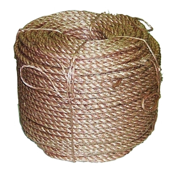 Anchor Brand Manila Rope, 3 Strands, 3/4 in x 125 ft (21 LB / COIL)