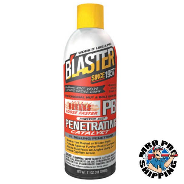 Blaster PB Penetrating Catalysts, Liquid Lubricant/Rust Inhibitor, Pail, 5 gal, Orange (5 PAL/EA)