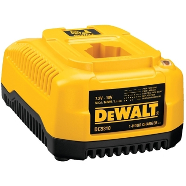 DeWalt 1 Hour Charger; 1 Hour Charger 7.2 - 18 Volt; NiCd/NiMH/Li-Ion Fast Charger (1 EA / EA)