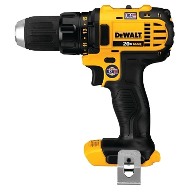 DeWalt Compact Drill Drivers, 1/2 in, Ratcheting, 2,000 rpm (1 EA / EA)