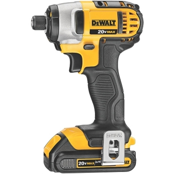 DeWalt 20V MAX* Lithium Ion 1/4 in Impact Driver Kit, 1.5 Ah (1 EA / EA)