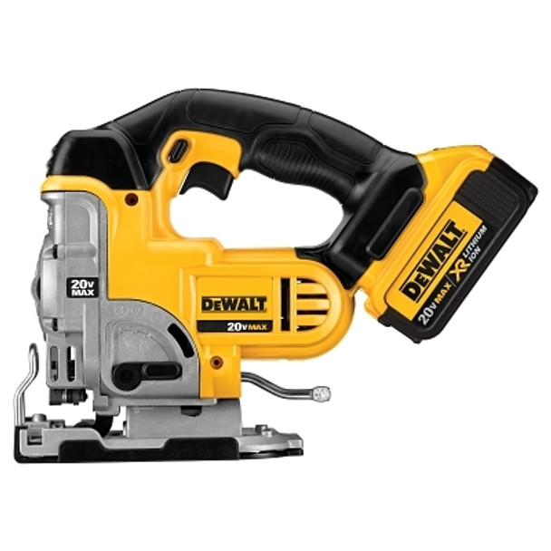 DeWalt Jig Saw Kits, 20 V, 3,000 SPM, Battery; Blade; Charger; Box (1 EA / EA)