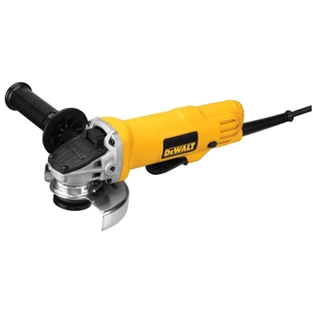 DeWalt 4-1/2 in Paddle Switch Small Angle Grinder, 7.5 A, 12,000 RPM (1 EA / EA)
