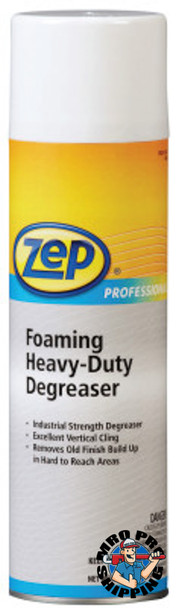 Zep Inc. Foaming Heavy Duty Degreasers, 24 oz Aerosol Can (12 CA/EA)