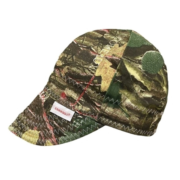 Deep Round Crown Cap, Size 7-1/2, Camouflage (1 EA)