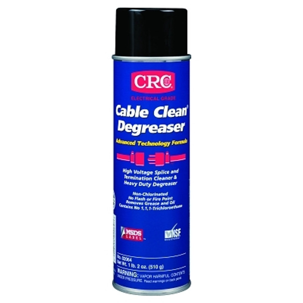 CRC Cable Clean Degreasers, 20 oz Aerosol Can (12 CAN / CS)