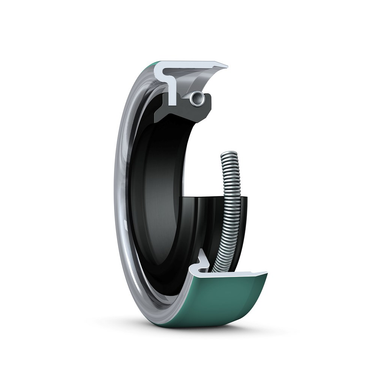 CR Seals 9863 Double Lip Oil Seal - Solid, 1.000 In Shaft, 1.500 In OD 0 250 In Width Crwa5 Design Nitrile Rubber Nbr Lip Material