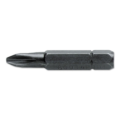 Phillips ACR Insert Drive Bits, #2, 1/4 in x 1 in, Hex (25 BIT / BAG)
