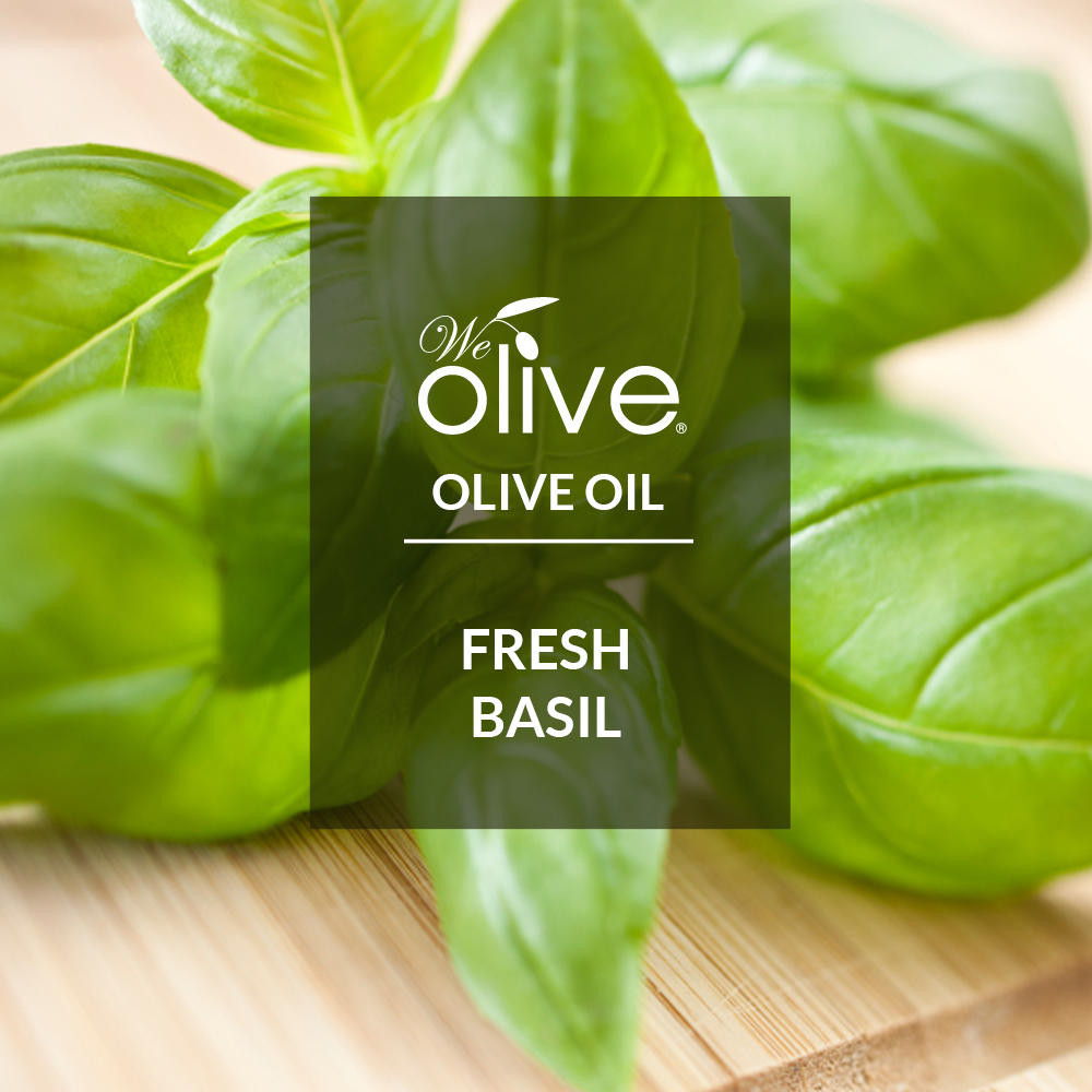 Basil Infused Olive Oil California EVOO We Olive