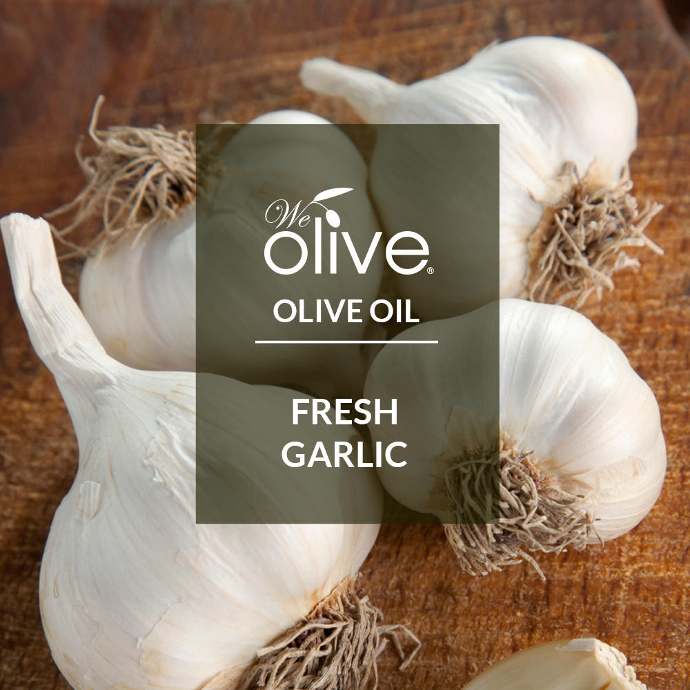 Garlic Olive Oil - California EVOO | We Olive
