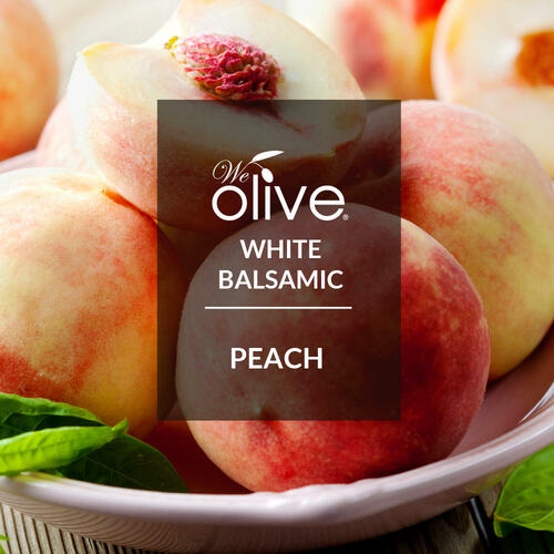 peach white balsamic vinegar