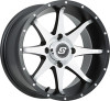 STORM WHEEL 14X7 4/156 4+3 (+5MM) BLK/MACHINED  570-1170