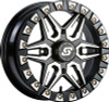 SPLIT 6 BDLK WHEEL 15X6 4/137 5+1 (+38MM) BLK/MACHINED  570-1350