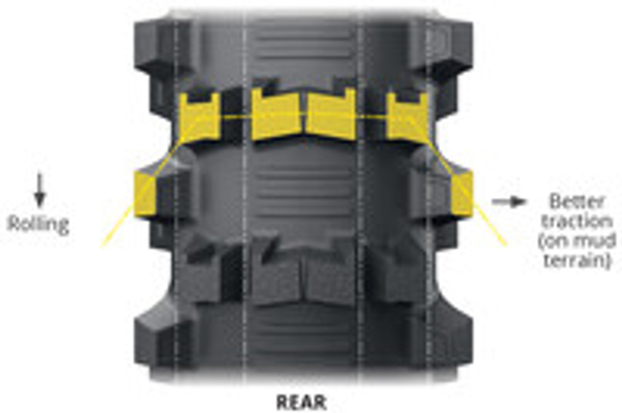 TIRE STARCROSS 6 MUD REAR 110/90-19 62M BIAS TT  87-94603