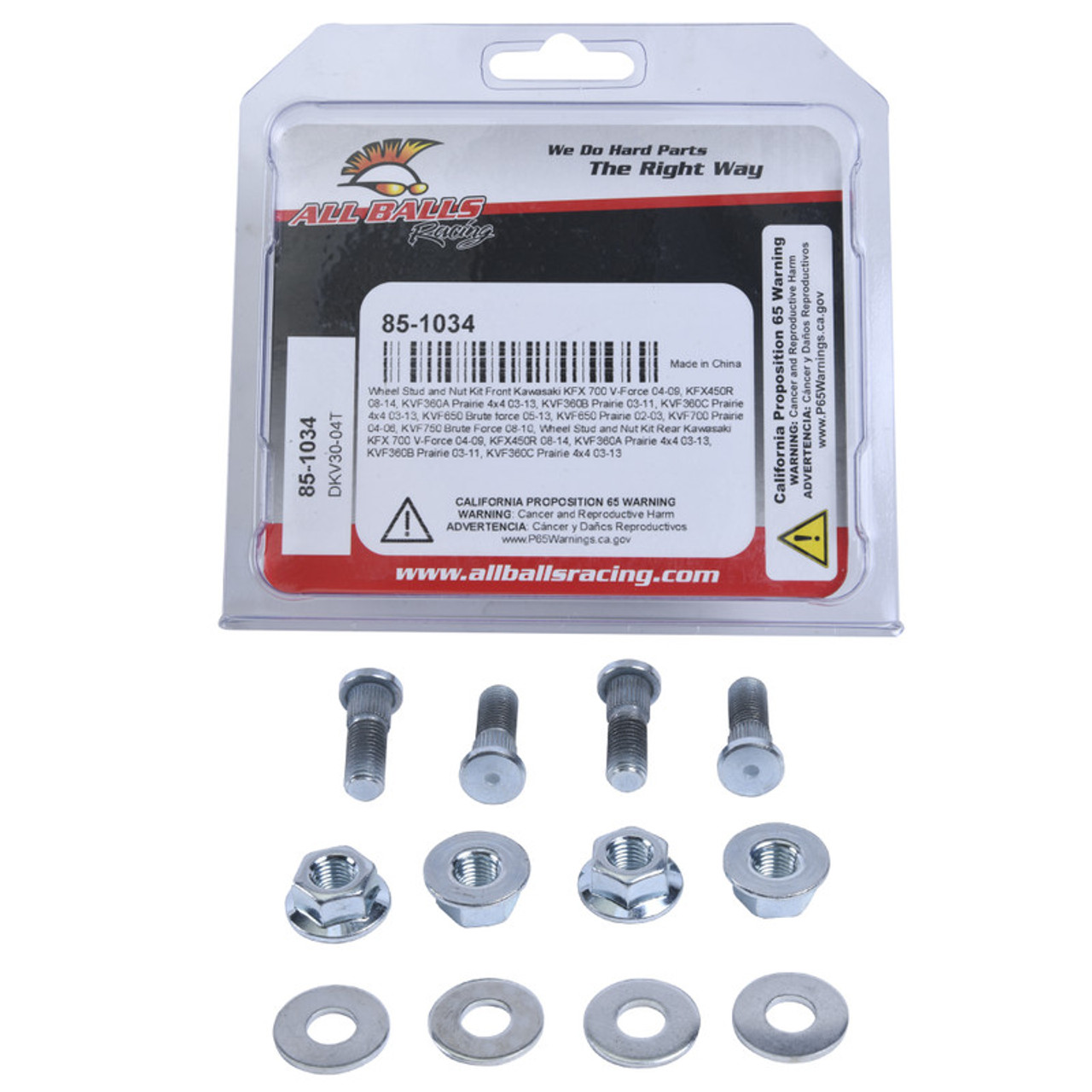 Wheel Stud And Nut Kit  85-1034