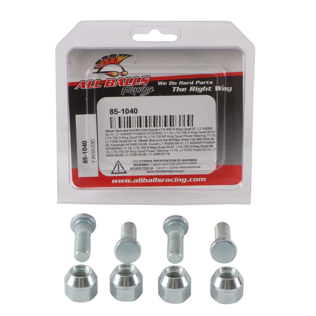 Wheel Stud And Nut Kit  85-1040