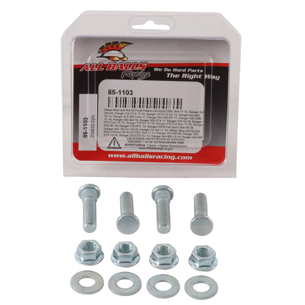 Wheel Stud And Nut Kit  85-1103