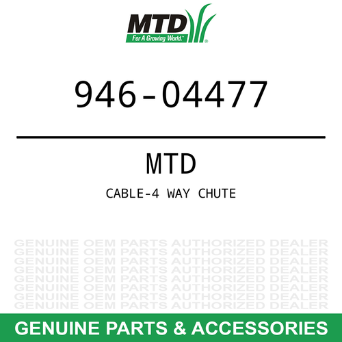 CHUTE CABLE 946-04477