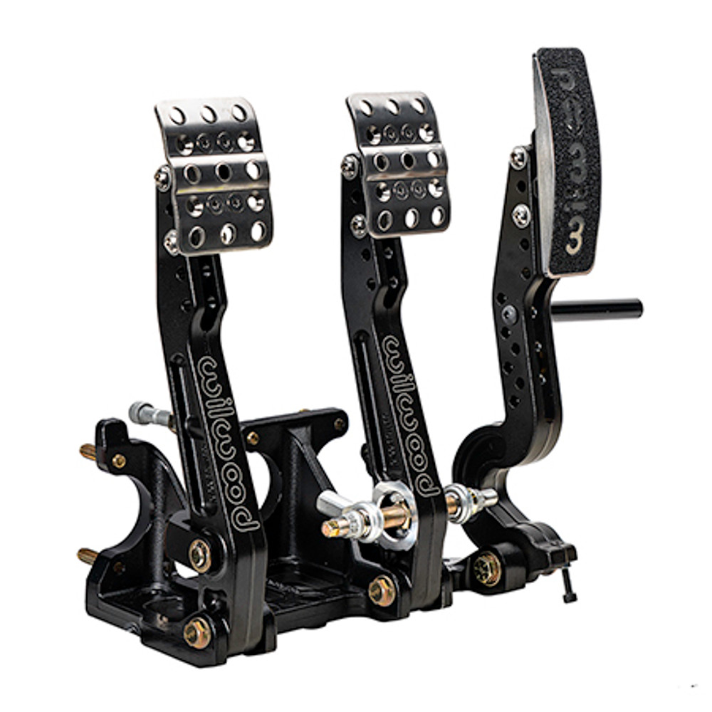 Wilwood Triple Pedal Assy Adj Floor Mnt Tru-Bar WIL340-16604