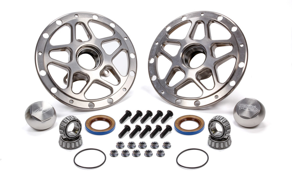 Winters Forged Alum Direct Mount Front Hub Kit Silver WIN3980C