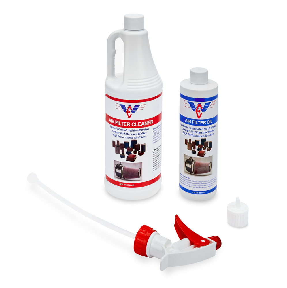 Walker Engineering Air Filter Cleaning Kit Oil And Cleaner WLK3000475