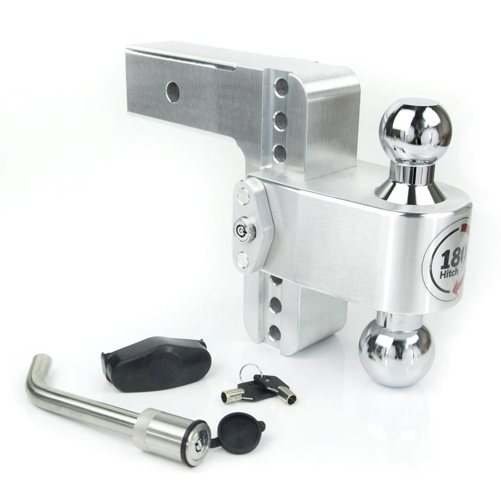 Weigh Safe Turnover Ball  6in Drop Hitch w/ 2in Shank WSFCTB6-2-KA