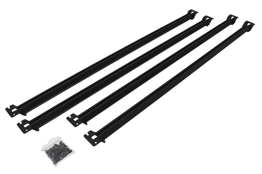 Dee Zee Side Rail Kit Overland Series Mid Size 4 Rails Dz 95010Tb