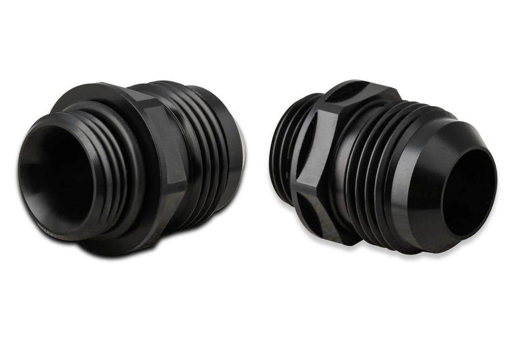Earls 12An Oil Cooler Adapter 2Pk - Black At585112Erl