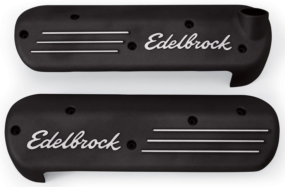 Edelbrock Gm Ls1 Coil Covers - Black 41183