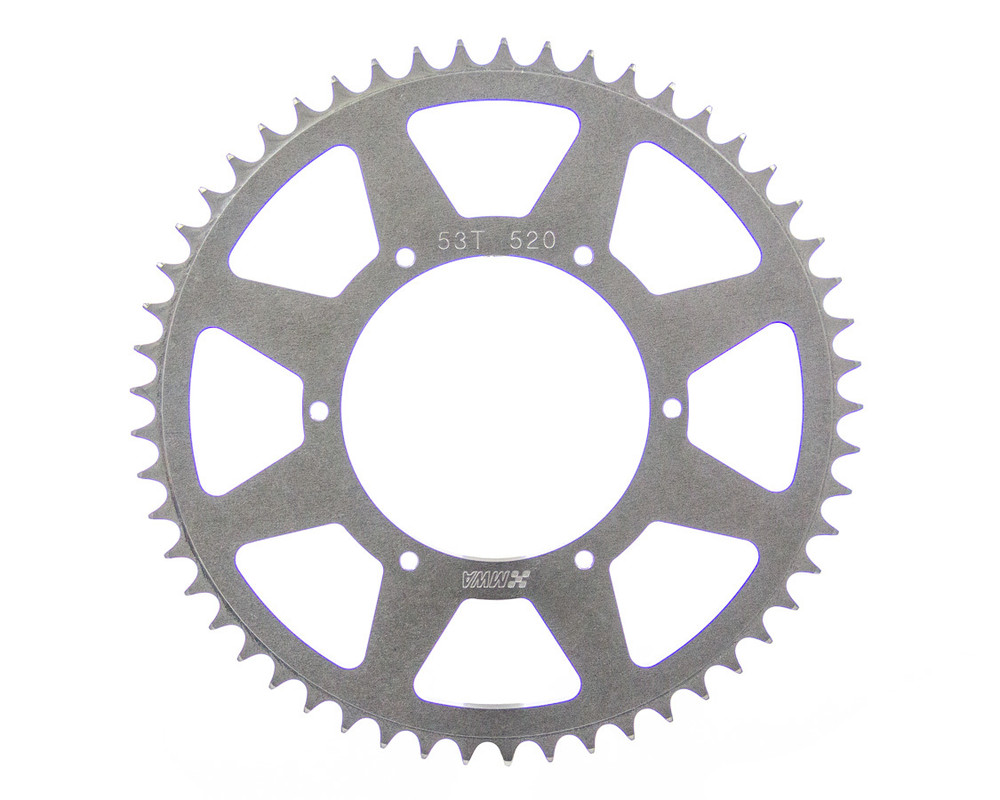 M And W Aluminum Products Rear Sprocket 53T 5.25 Bc 520 Chain Sp520-525-53T