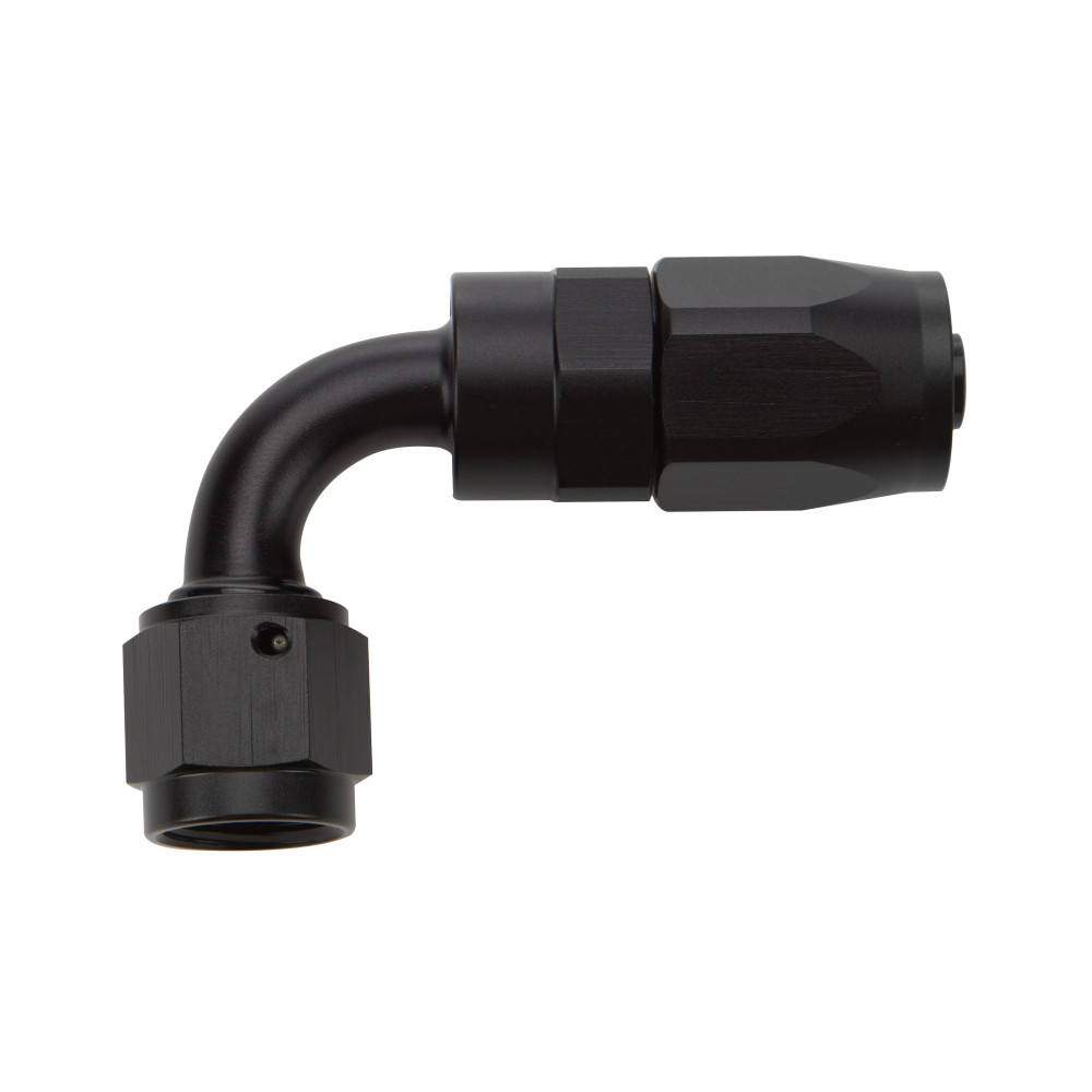 Allstar Performance Reusable Hose End Black 90 Deg Elbow -12 (ALL49355)