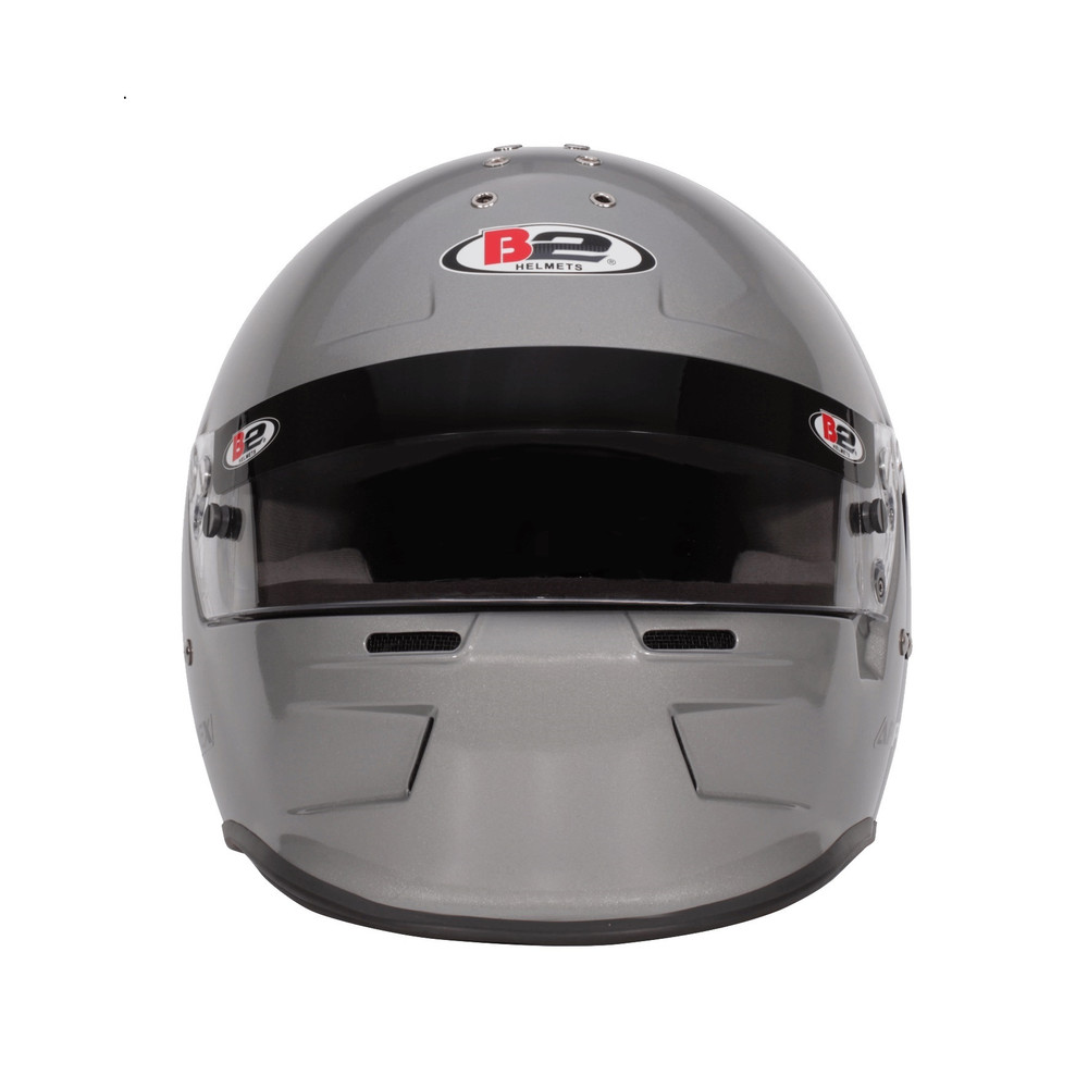 B2 Helmets Helmet Apex Silver 61-61 + X-Large SA20 B2H1531A24