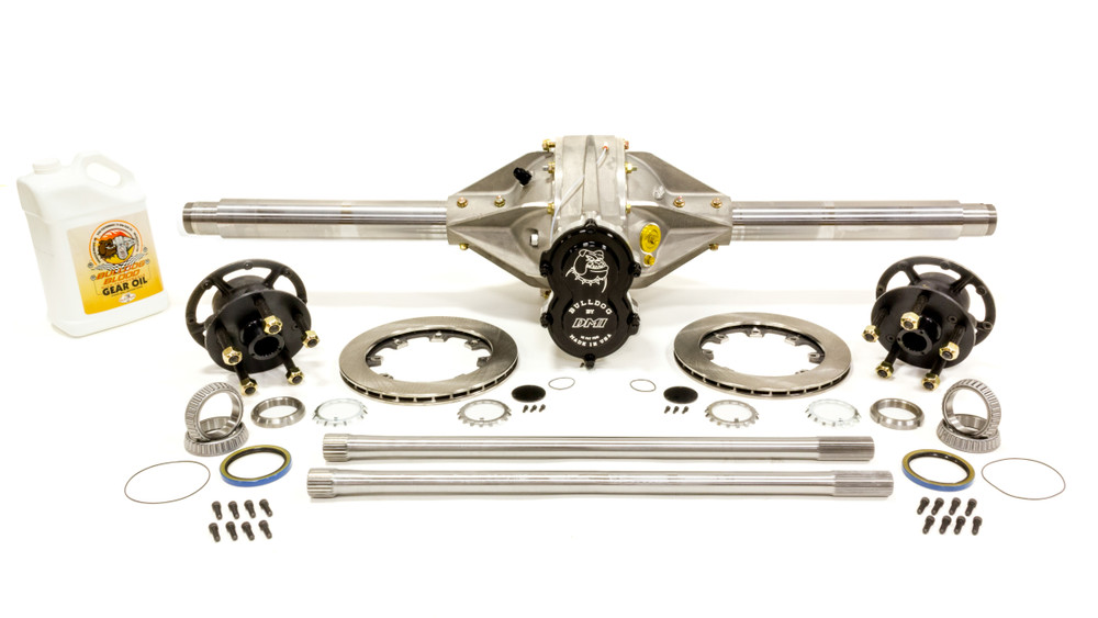 Diversified Machine Q/C Rearend Sat 4.86 w/ Tubes Hubs Rotors Solid (DMIIMCA4.86SAT-SA-KIT)