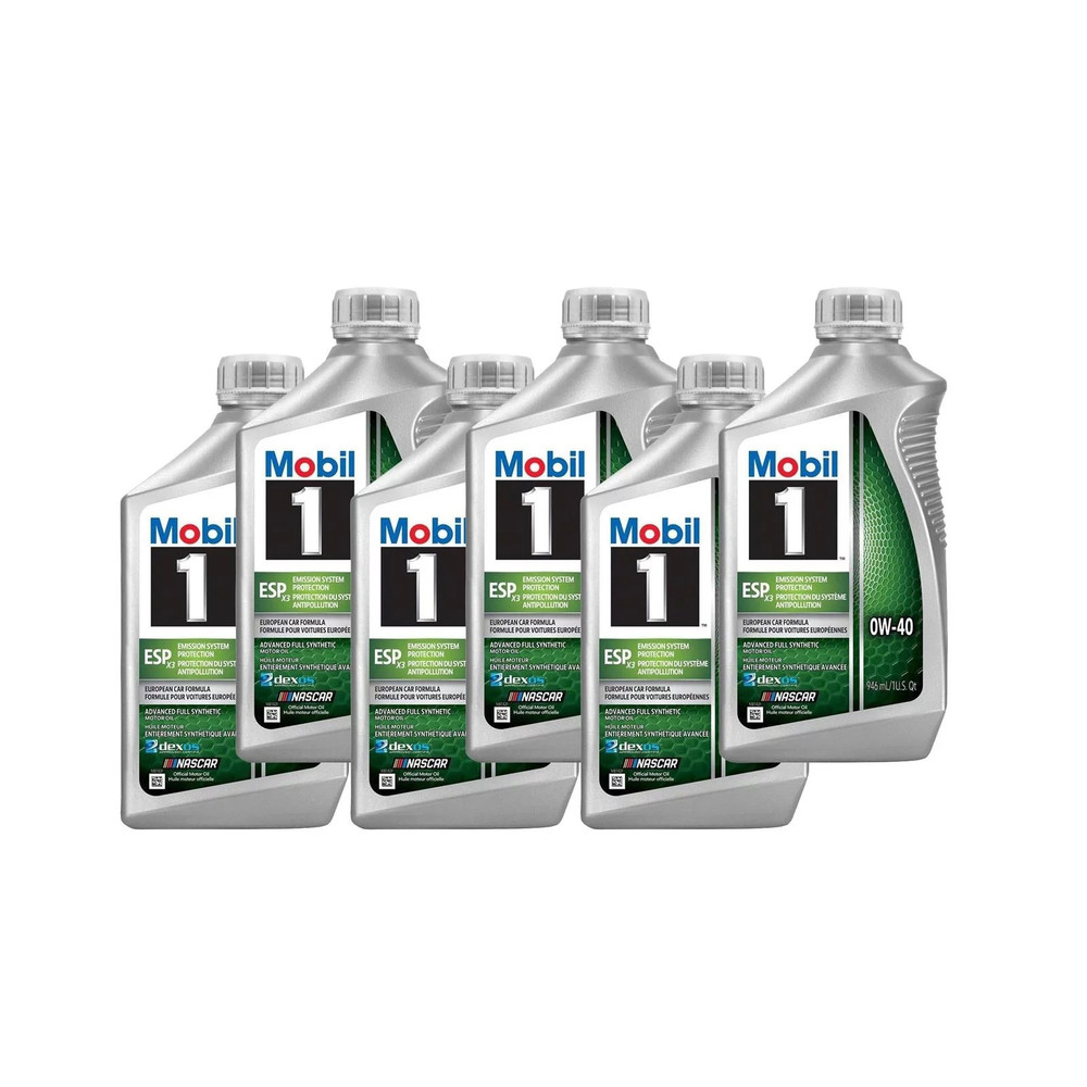 Mobil 1 0w40 ESP Oil Case 6 x 1 Quart (MOB124798)
