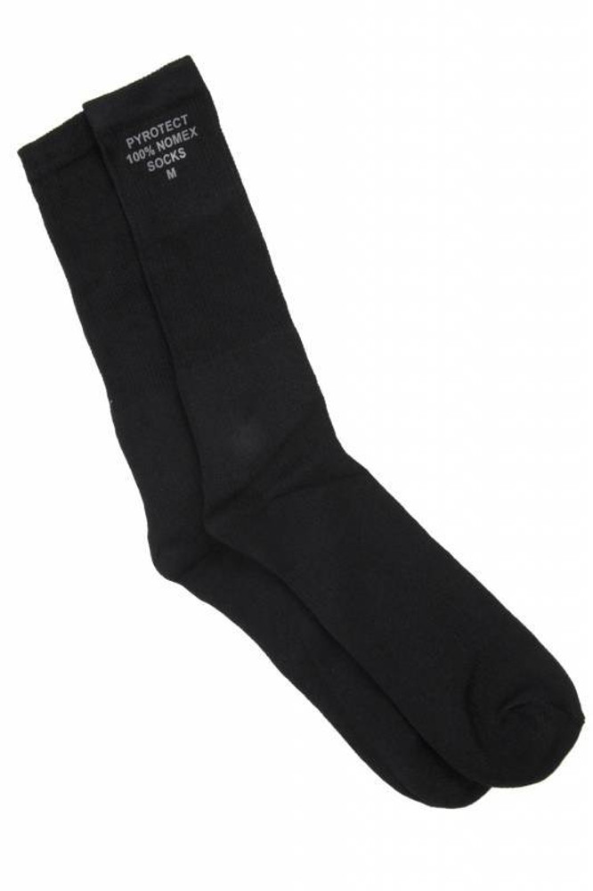 Pyrotect Socks Black Nomex Medium Sport SFI-1 (PYRIS110220)