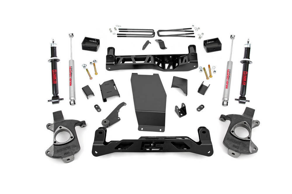 Rough Country GM 14-17 1500 5IN ALUMIN UM KNUCKLE KIT W/ STRUTS (RCS224.23)