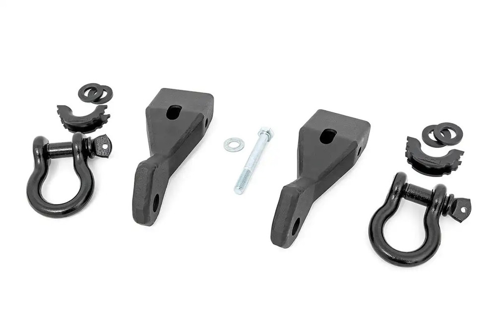 Rough Country Tow Hook Brackets 07-13 GM P/U 1500 (RCSRS148)