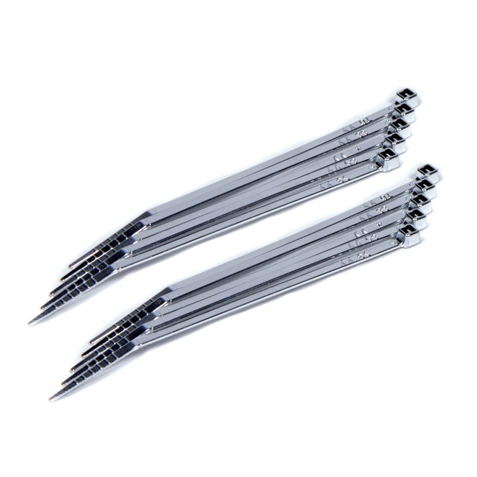 Taylor/vertex Tie Strap  8 Silver Chrome 10/Pkg (TAY43083)