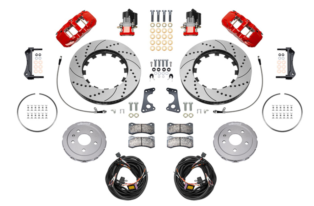 Wilwood Brake Kit Rear Corvetee C8 Aerolite 4R Drilled (WIL140-17009-DR)