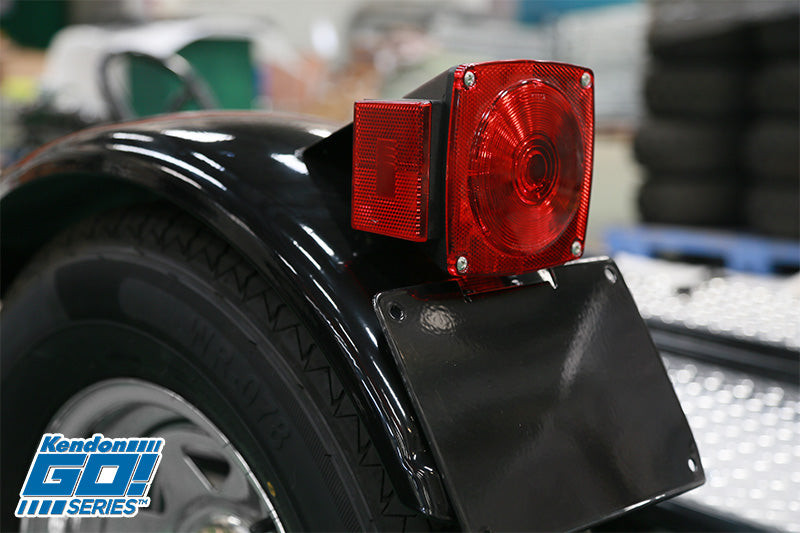 Stand, Store or Roll Ride-Up 3-Rail Motorcycle Trailer