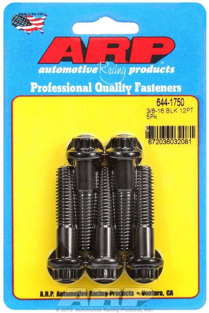 Arp Bolt Kit - 12Pt 5Pk 3/8-16 X 1.750 644-1750