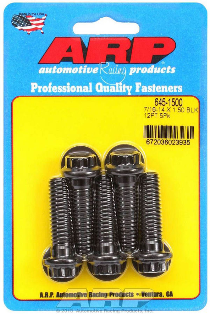 Arp Bolt Kit - 12Pt. (5) 7/16-14 X 1.500 645-1500