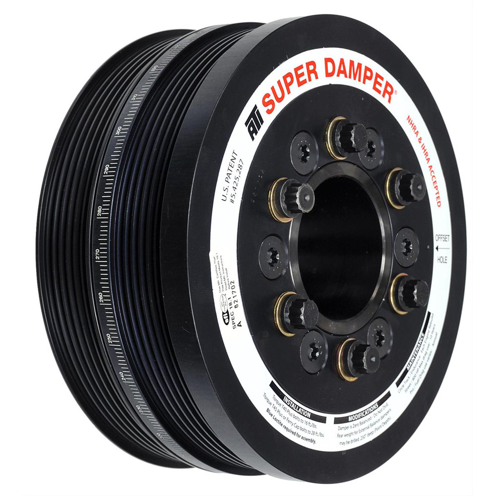 Ati Performance 8.074 Super Damper SFI Ford 5.0L Coyote 11-13 ATI918048 Ati Performance 8.074 Super Damper SFI Ford 5.0L Coyote 11-13 ATI918048