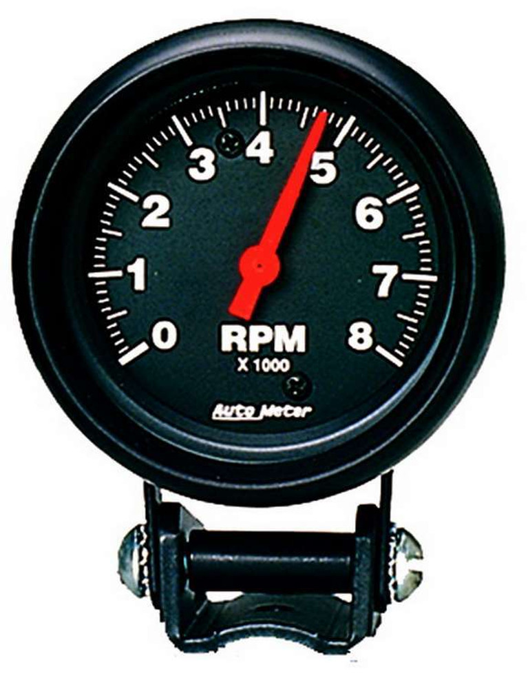 Autometer 8000 Rpm Black Tach  2892 Autometer 8000 Rpm Black Tach  2892