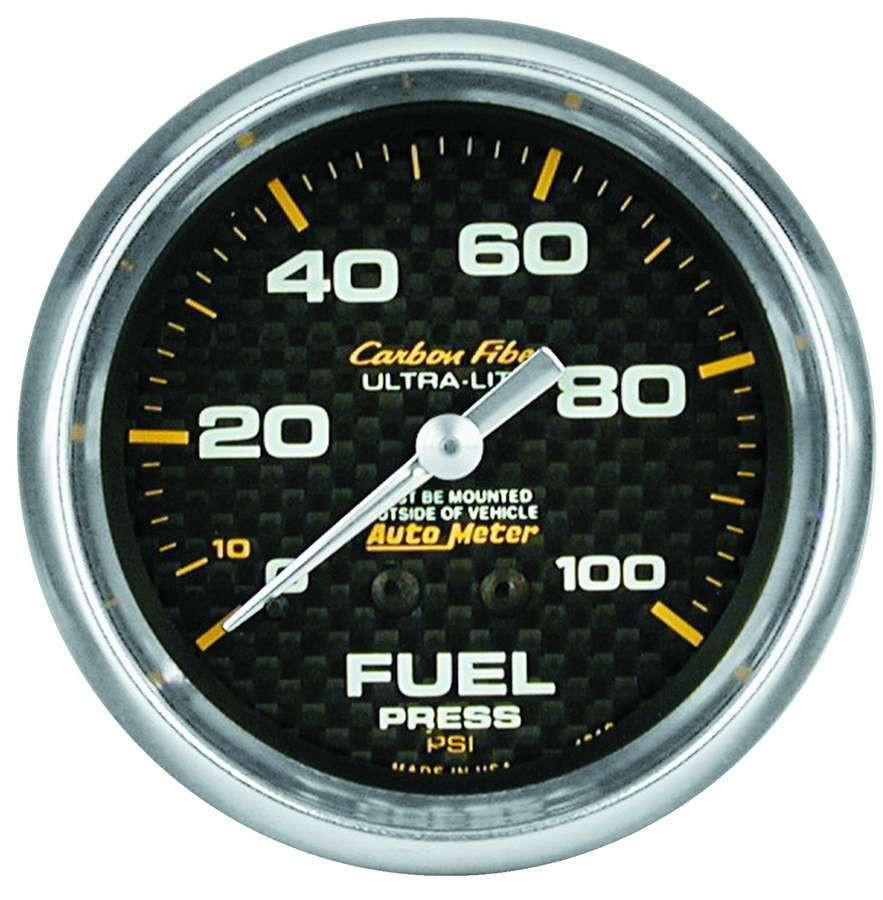 Autometer C/F 2-5/8In Fuel Pressure Gauge 0-100Psi 4812
