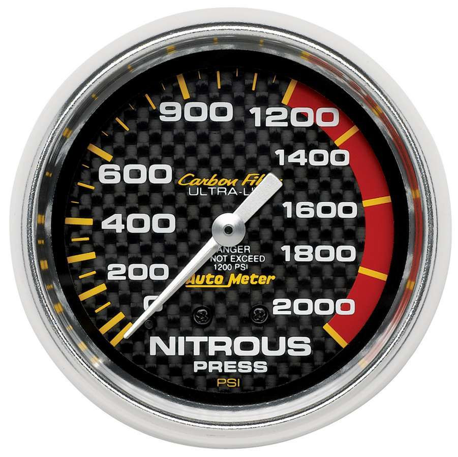 Autometer C/F 2-5/8In Nos Pressure Gauge 0-2000Psi 4828
